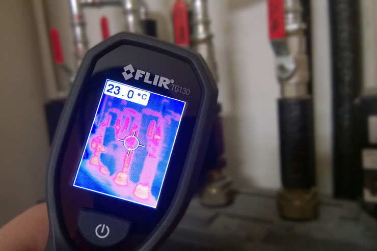 FLIR TG130, la termocamera a spot facile da usare per il “fai da te”