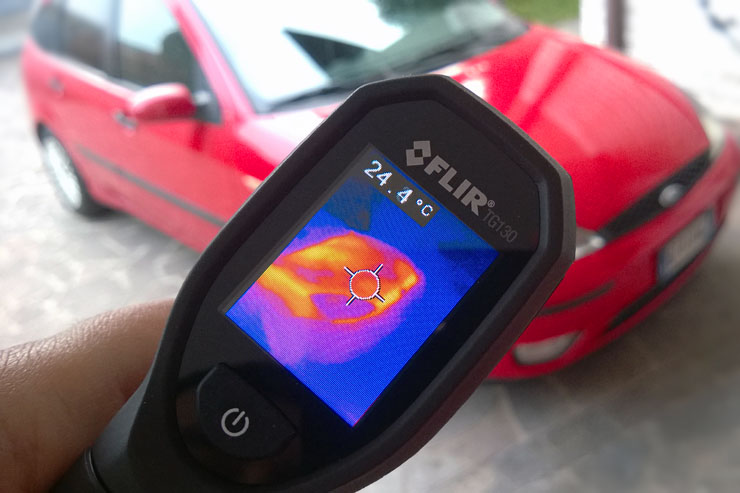 FLIR TG130, la termocamera a spot facile da usare per il “fai da te”