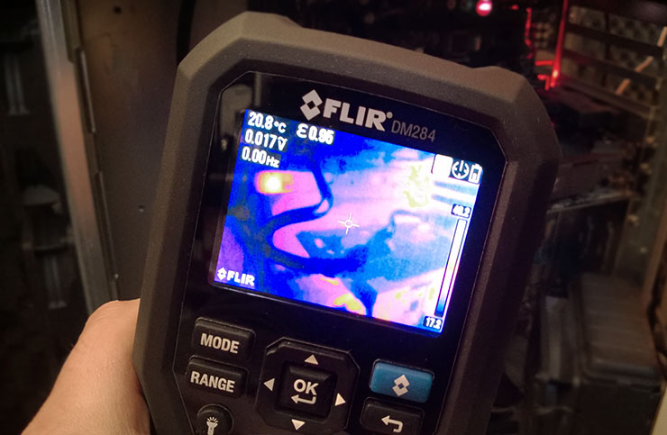 TEST: FLIR DM284, multimetro e termocamera tutto in uno