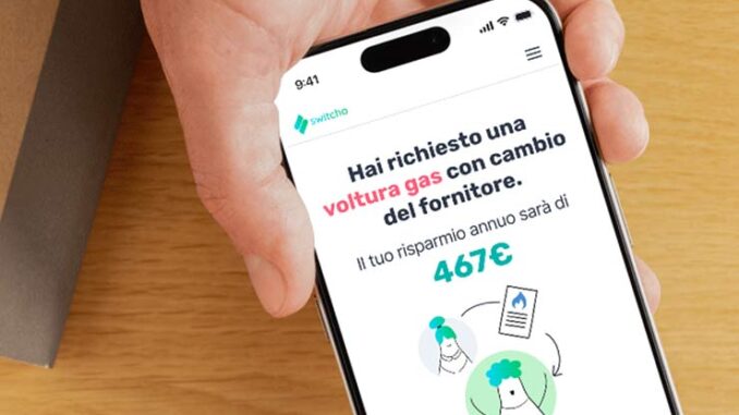 Voltura gas con cambio fornitore