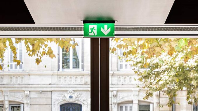 illuminazione di emergenza, sicurezza, luce, lighting